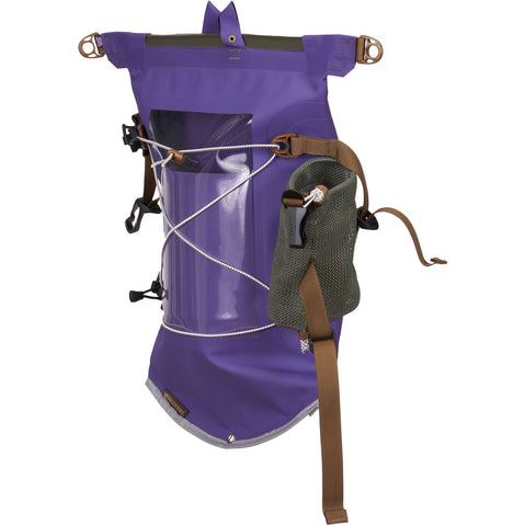 Watershed Aleutian Deck Bag in Royal Purple angle