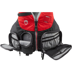 NRS Chinook OS Fishing Lifejacket (PFD) in Red open