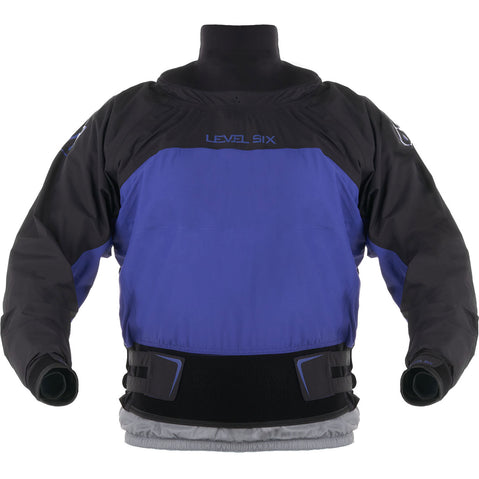 Level Six Men's Duke Dry Top in Black/Ultraviolet front