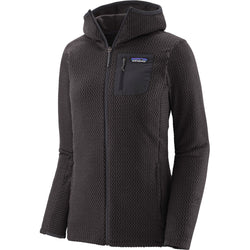 Patagonia Women's R1 Air Full-Zip Hoody in black