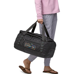 Patagonia Black Hole Duffel 40L in Unity Fitz/Ink Black model angle