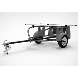 Sylvan Sport GoEasy Base Kayak Trailer with bikes loaded