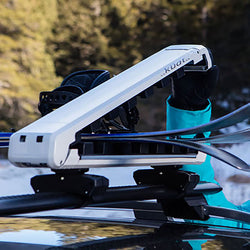 Kuat Grip 4 Ski/Snowboard Rack in Pearl  lifestyle