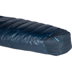 Nemo Equipment Men's Riff 30-Degree Endless Promise Down Sleeping Bag in Stormy Night footbox