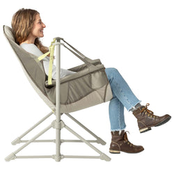 Nemo Stargaze EVO-X Reclining Camp Chair woman sitting