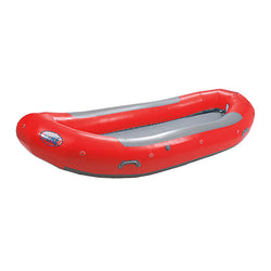 AIRE 143D Self-Bailing Raft in Red angle