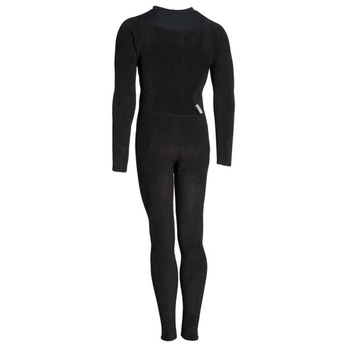 Immersion Research Men's Thick Skin Union Suit in Black back