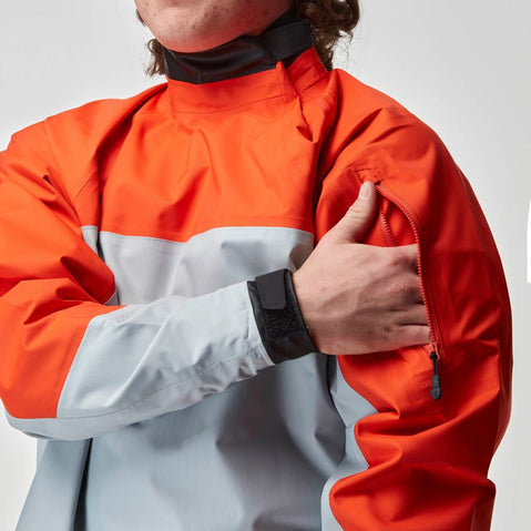 NRS Men's Endurance Paddling Jacket quarry arm pocket
