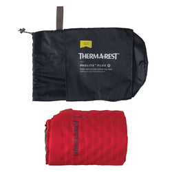 Therm-A-Rest Women's ProLite Plus Sleeping Pad in Cayenne packed