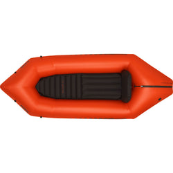 NRS Pulsar Packraft in Orange xl size top view