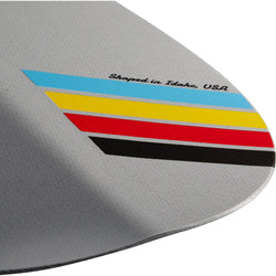 NRS Fortuna 100 Travel 3-Piece SUP Paddle Silver blade edge