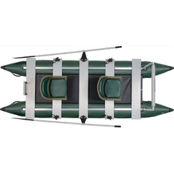 Sea Eagle FoldCat Pro Angler Guide Inflatable Fishing Boat Package top
