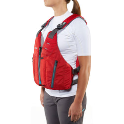 NRS Oso Lifejacket (PFD) in Red model angle