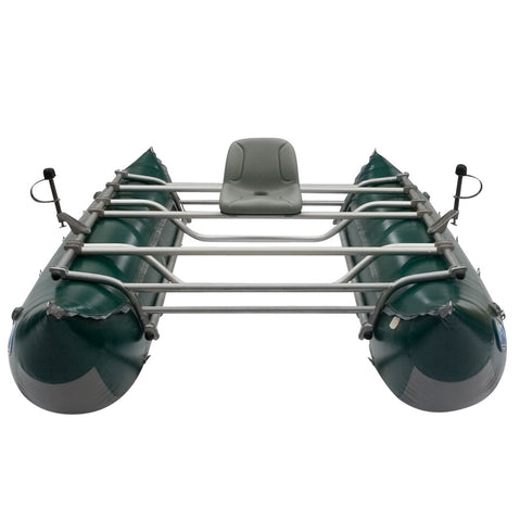 AIRE Lion 14' Cataraft in Green front