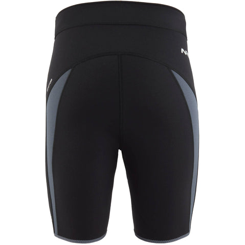 NRS Men's Ignitor Wetsuit Shorts in Black back