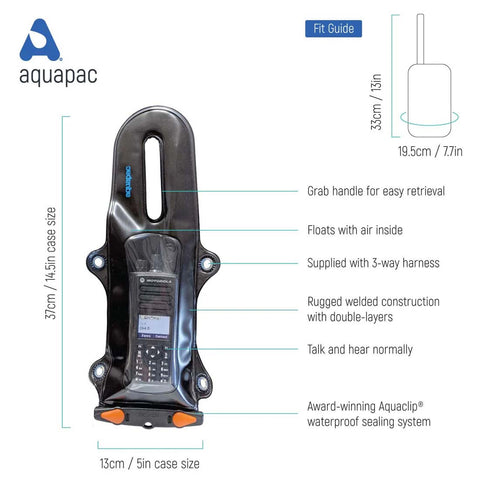 Aquapac VHF Pro Dry Case technical details
