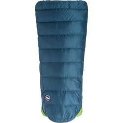 Big Agnes Lost Ranger 3N1 15 Degree Down Sleeping Bag in Legion Blue/Tapestry top view