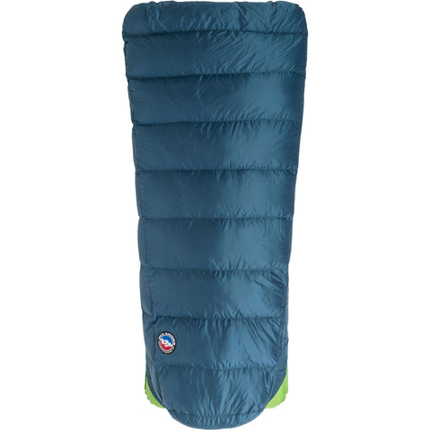 Big Agnes Lost Ranger 3N1 15 Degree Down Sleeping Bag in Legion Blue/Tapestry top view
