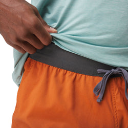 NRS Men's Eddyline Shorts in Adobe model detail