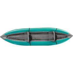 AIRE Lynx II Tandem Inflatable Kayak in Teal top