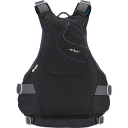 NRS Women's Siren Kayak Lifejacket (PFD) in Black back