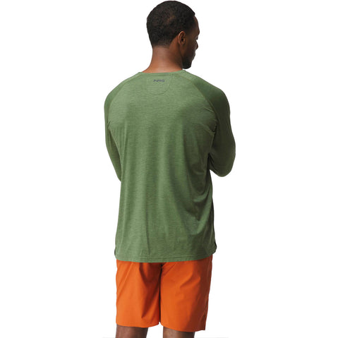 NRS Men's Silkweight Long-Sleeve Shirt thumbholes