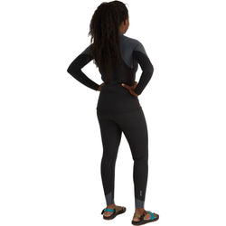NRS Women's Ignitor Wetsuit Jacket in Black model back