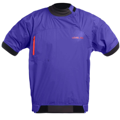 Level Six Huron Short Sleeve Paddling Jacket in Ultraviolet
