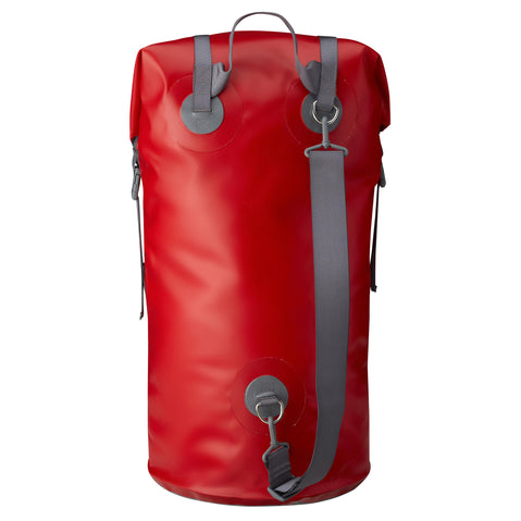 NRS Outfitter Dry Bag in Red 65L back