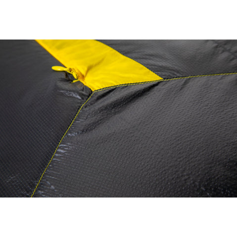 Nemo Sonic 0 Degree Down Sleeping Bag in Goodnight Gray/Goldfinch detail