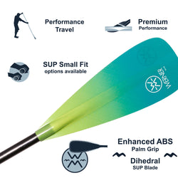 Werner Zen 95 3-Piece Adjustable Fiberglass Stand-Up Paddle details