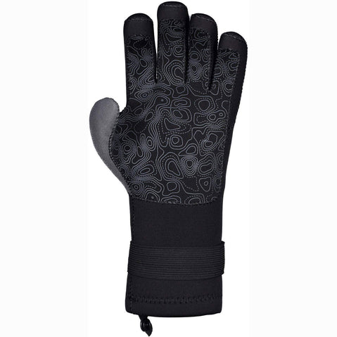 Level Six Electron 3 mm Neoprene Paddling Gloves in Black front