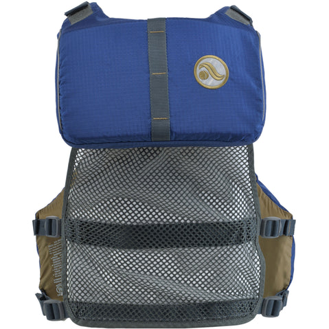 Astral V-Eight Fisher Lifejacket (PFD) in Storm Navy back