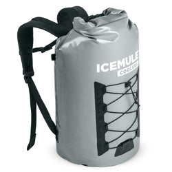 IceMule Pro Cooler in IceMule Grey angle