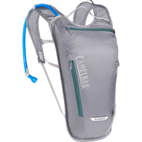 Camelbak Classic Light 70 oz. Hydration Backpack in Gunmetal/Hydro angle
