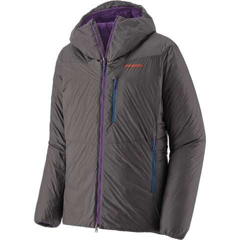 Patagonia Men's DAS Light Hoody in Forge Grey angle