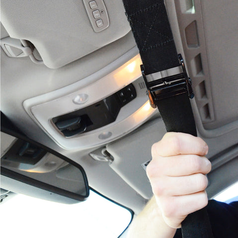 Malone VersaRail Bare Roof Cross Rail System interior straps