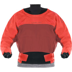 Level Six Men's Duke Dry Top in Molten Lava/Merlot front