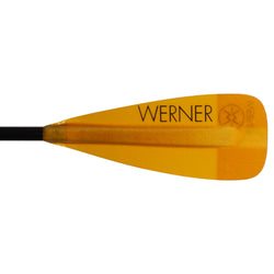 Werner Session 3-piece Adjustable Fiberglass Stand-Up Paddle blade closeup