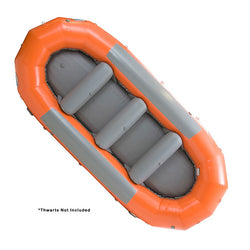 AIRE 143R Self-Bailing Raft in Orange top