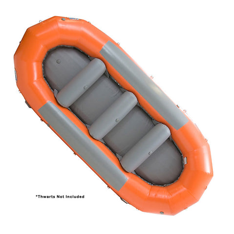 AIRE 143R Self-Bailing Raft in Orange top