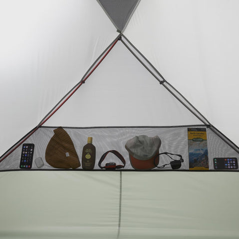 MSR Elixir 4 Person Backpacking Tent lower pocket