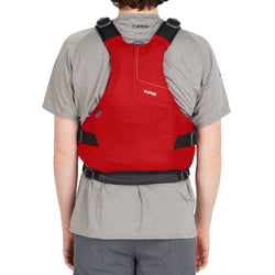 NRS Ion Lifejacket (PFD) in Red model back