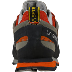 La Sportiva Men's Boulder X Approach Shoes in Clay/Saffron back