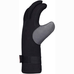 Level Six Electron 3 mm Neoprene Paddling Gloves in Black side