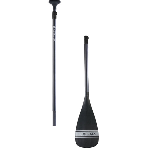 Level Six Ten Six Carbon Inflatable SUP Board Package in Byzantine paddle