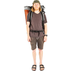 Slingshot Tracker 7' Inflatable SUP Board w/ SUPWinder in Orange lifestyle