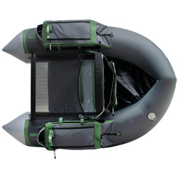 Outcast Super Fat Cat Float Tube in Gray/Sage top