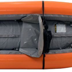 AIRE Cheetah Chair Inflatable Kayak Seat in kayak top view