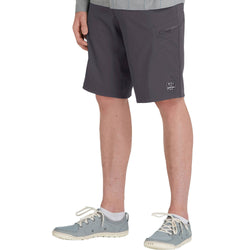 NRS Men's Guide Shorts in Dark Shadow model frontcrop